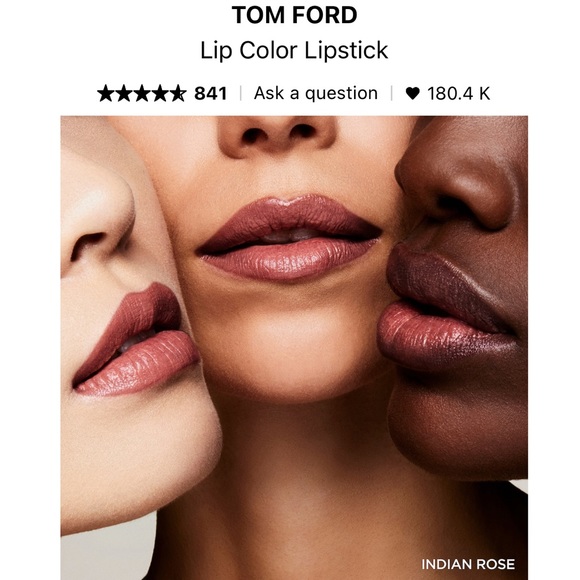 NIB TOM FORD Indian Rose #04 Lipstick (full size) lipgloss - Picture 2 of 8